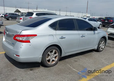 2014 Nissan Sentra Fe+ S/Fe+ Sv/S/Sl/Sr/Sv из США, поврежденный, VIN 1N4AB7AP9EN850664